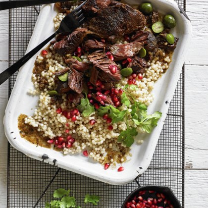 Moroccan Inspired Beef Cheeks with Preserved Lemon Yoghurt